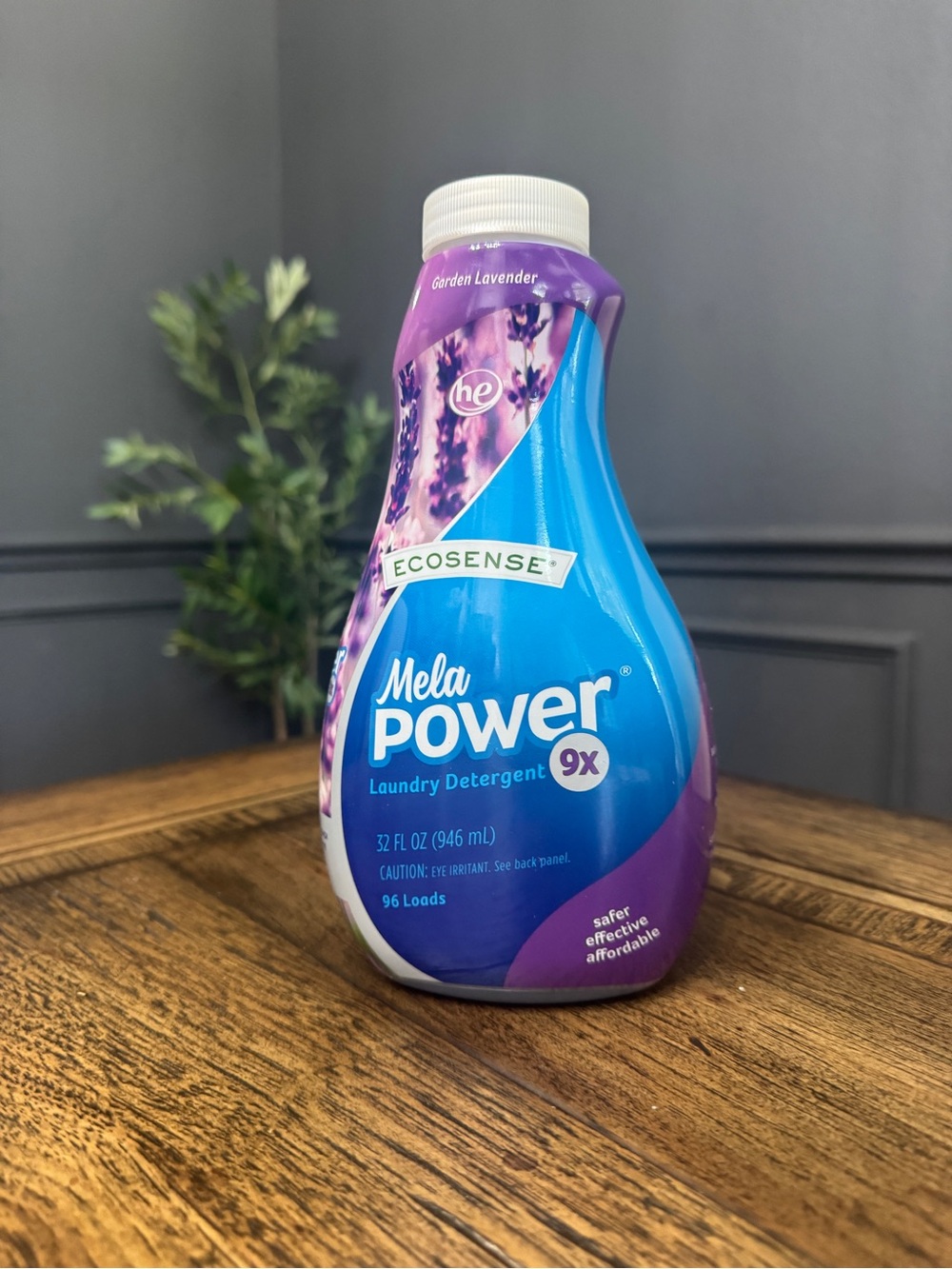 Mela Power EcoSense Garden Lavender Laundry Detergent - Purple & Blue